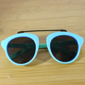 Kid's Pilot Sunglasses UV 400 Protection BlueGreen